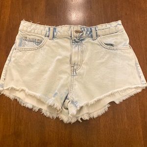 NWT Zara High Rise Denim Short size 6